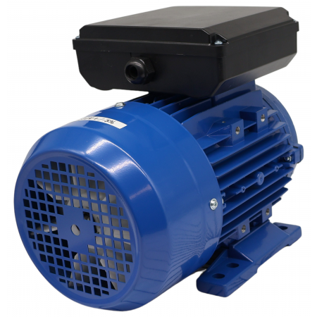 SILNIK ELEKTRYCZNY 1,1kW 230 V 1410obr 1FAZOWY KONDENSATOR PRACY I ROZRUCHU